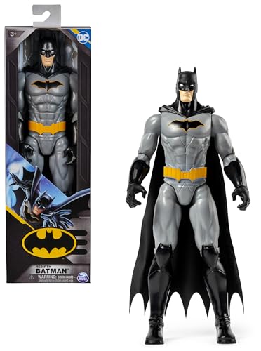 Batman S1-Actionfigur, 30 cm groß, voll beweglich für spannende Abenteuer und actionreiche Stunts, Spielzeug für Kinder ab 4 Jahren, original Comic-Design von DC Comics