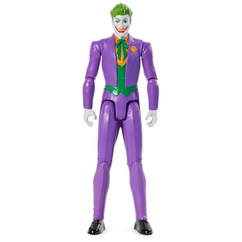 DC Batman – Figur der Joker 30 cm – Joker Figur mit Gelenken – Erstelle Deine eigenen Comic-Kämpfe – Superhelden und Superfrech – Spielzeug zum Sammeln – Spielzeug für Kinder ab 3 Jahren von DC Comics