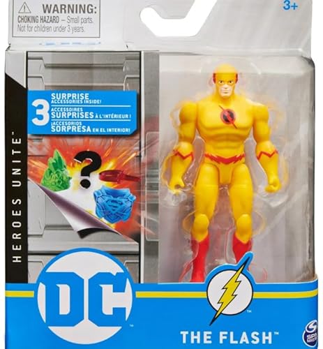 DC Comcis Heroes and Villans Unite 10,2 cm Actionfigur von Spin Master (The Flash Reverse Chase) von DC Comics