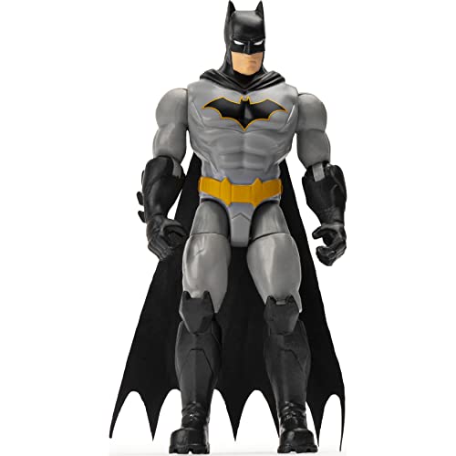 DC Comics Batman, 10 cm große Rebirth Batman-Actionfigur, Sammelfigur mit 3 geheimnisvollen Zubehörteilen, Mission 1 von DC