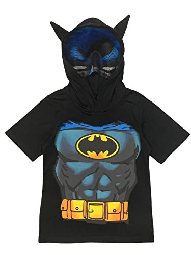 DC Comics Little Boys' Toddler Batman Hooded Tee with Mask and Cape (4T) von DC Comics