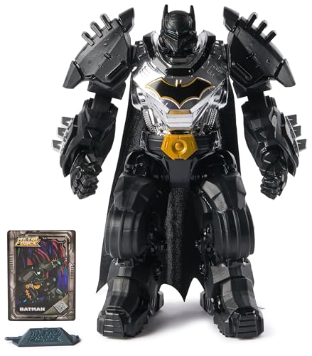 DC Metal Force Batman Action-Figur, 30cm groß, mit 8 Bewegungspunkten für actionreiche Abenteuer. Für Kinder ab 4 Jahren von DC Comics