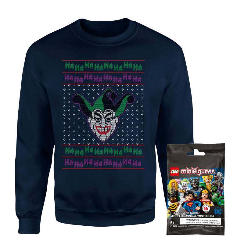 DC Sweatshirt & Lego Minifigure Bundle - Damen - L von Original Hero