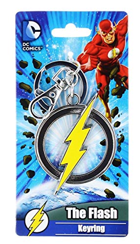 Entertainment Earth Flash Keychain Yellow Logo 6 cm von DC Comics