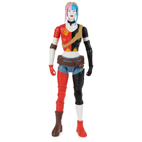 DC Comics, Harley-Quinn Actionfigur, Sammelspielzeug Superhelden 30 cm für Jungen und Mädchen ab 3 Jahren von DC Comics