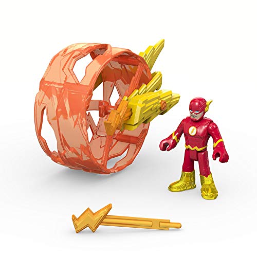 DC Fisher-Price – Imaginext Super Friends – Flash & Cycle – 1 x Mini-Figur + Fahrzeug von DC SUPER FRIENDS