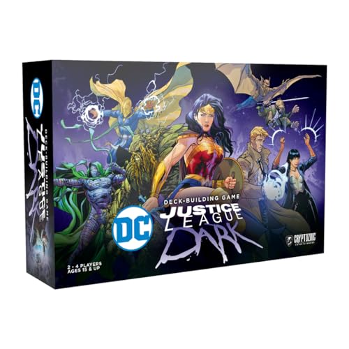 DC Cryptozoic Deck-Building Game: Justice League Dark | Card Game | Base Game | 1-4 Players | Ages 15+ | English von DC