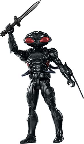 Mattel GmbH FWX62 DC Aquaman Figur, Black Manta, 15 cm von DC