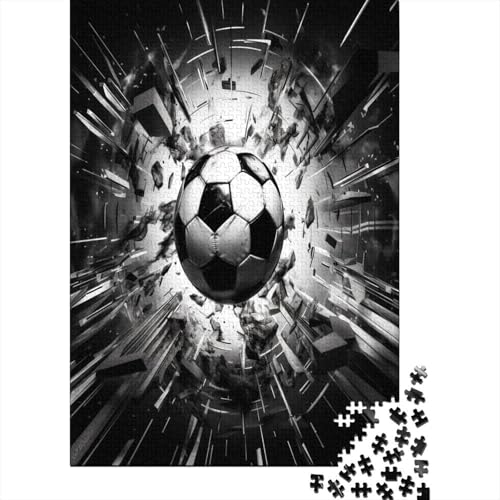 Fußball Puzzle 1000 Teile Für Erwachsene Und Kinder Ab 14 Jahren Für Stressabbauer Puzzel 1000pcs (75x50cm) von DCABEIOOE