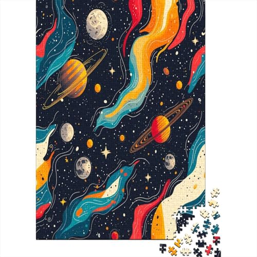 Galaxie Puzzlespiel 1000 Teile Puzzle Für Erwachsene Und Kinder Ab 14 Jahren, Erwachsenen Puzzlespiel Puzzel 1000pcs (75x50cm) von DCABEIOOE