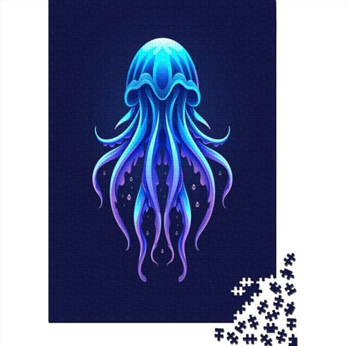 GloFlügel Oktopus Puzzle 1000 Teile, Erwachsene, Klassische Puzzle, Impossible Puzzle,GesKükenlichkeitsspiel Für Die Ganze Familie Erwachsenenpuzzle Ab 14 Jahren Puzzel 1000pcs (75x50cm) von DCABEIOOE