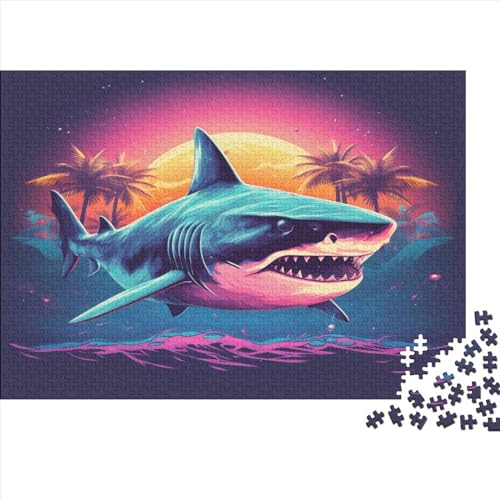 Hai Puzzle 1000 Teile Puzzles Für Erwachsene Klassische Puzzles 1000 Teile Erwachsene Puzzlespiel Erwachsene 1000 Teile Erwachsenen Puzzlespiel Puzzel 1000pcs (75x50cm) von DCABEIOOE