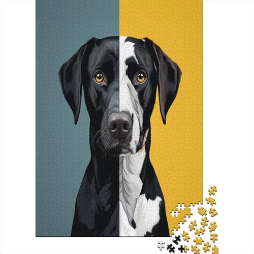 Labradorhund Puzzle 1000 Teile Für Erwachsene Und Kinder Ab 14 Jahren Für Stressabbauer Puzzel 1000pcs (75x50cm) von DCABEIOOE