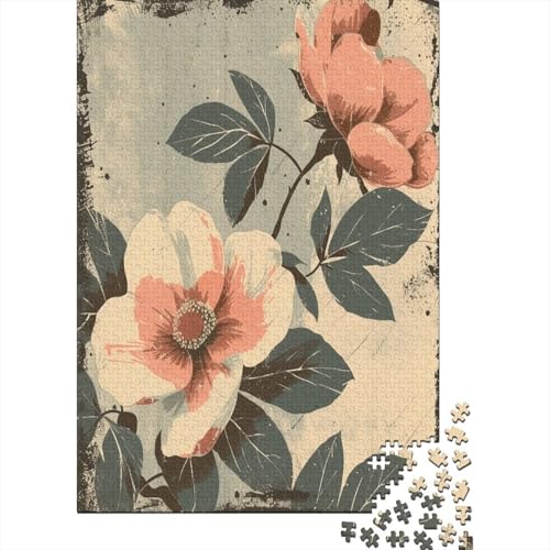 Rose Puzzle 1000 Teile Erwachsener Kniffel Spaß Für Die Ganze Familie - Abwechslungsreiche 1000 Puzzleteilige Motive Puzzle Erwachsene, Puzzel 1000pcs (75x50cm) von DCABEIOOE