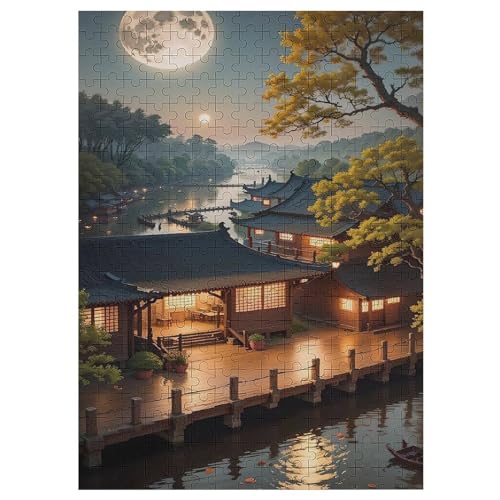 Japan Style Puzzle 300 Teile, Holzpuzzle Herausforderndes Geschicklichkeitsspiel Für Die Ganze Familie, Kinder Erwachsenenpuzzle Ab 12 Jahren 42×30cm Japan Style Puzzle 300 Teile, Holzpuzzle Herausforderndes Geschicklichkeitsspiel Für Die Ganze Familie, Kinder Erwachsenenpuzzle Ab 12 Jahren 42×30cm von DCCCY