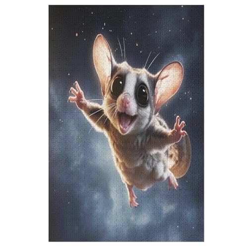 Kurzkopfgleitbeutler Puzzle 1000 Teile, Holzpuzzle Herausforderndes Geschicklichkeitsspiel Für Die Ganze Familie, Kinder Erwachsenenpuzzle Ab 12 Jahren 78×53cm Kurzkopfgleitbeutler Puzzle 1000 Teile, Holzpuzzle Herausforderndes Geschicklichkeitsspiel Für Die Ganze Familie, Kinder Erwachsenenpuzzle Ab 12 Jahren 78×53cm von DCCCY