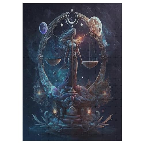 Libra Puzzle Für Erwachsene 300 Teile Premium Recyceltes Brett Zum Lernen, Lernspielzeug, Familienspiele Kinder Holzpuzzle 42×30cm Libra Puzzle Für Erwachsene 300 Teile Premium Recyceltes Brett Zum Lernen, Lernspielzeug, Familienspiele Kinder Holzpuzzle 42×30cm von DCCCY