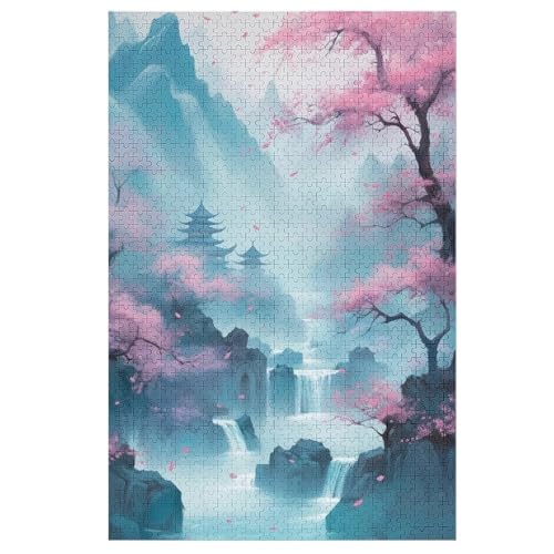 Puzzle 1000 Teile Landschaft Painting Holzpuzzle Für Erwachsene Lernspiel Herausforderungsspielzeug The Puzzles Für Erwachsene Kinder 78×53cm Puzzle 1000 Teile Landschaft Painting Holzpuzzle Für Erwachsene Lernspiel Herausforderungsspielzeug The Puzzles Für Erwachsene Kinder 78×53cm von DCCCY