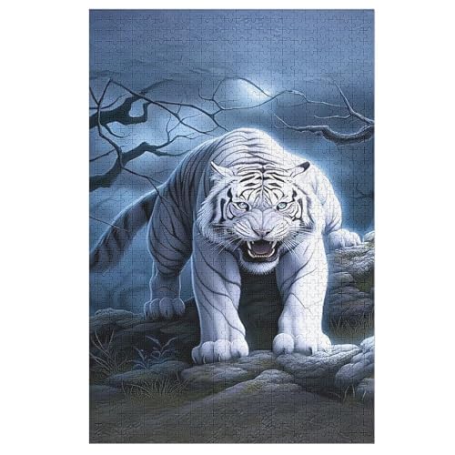 Puzzle Für Kinder, Tiger -Puzzles Für Erwachsene, 1000-teiliges Holzpuzzle Für Jugendliche, Tolles 78×53cm Puzzle Für Kinder, Tiger -Puzzles Für Erwachsene, 1000-teiliges Holzpuzzle Für Jugendliche, Tolles 78×53cm von DCCCY