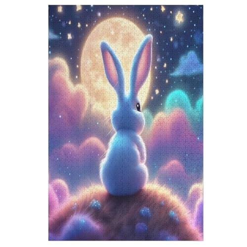 Puzzles Süßes Kaninchen, 1000-teiliges Holzpuzzle Für Erwachsene Und Kinder Ab 12 Jahren. Tolles Geschenk Für Erwachsene 78×53cm Puzzles Süßes Kaninchen, 1000-teiliges Holzpuzzle Für Erwachsene Und Kinder Ab 12 Jahren. Tolles Geschenk Für Erwachsene 78×53cm von DCCCY