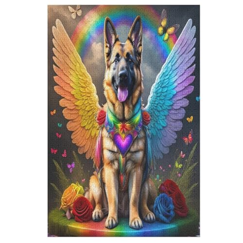 Holzpuzzles 1000 Teile Berger allemand -Puzzle Für Jungen Und Mädchen, Schwierigkeitsgrad, Lernspiele, Familienspielzeug 1000 PCS Holzpuzzles 1000 Teile Berger allemand -Puzzle Für Jungen Und Mädchen, Schwierigkeitsgrad, Lernspiele, Familienspielzeug 1000 PCS von DCHHHSC