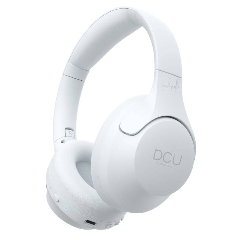 Bluetooth-Kopfhörer DCU TRUE IMMERSIVE ANC Weiß von DCU Tecnologic