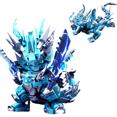 DCjmnn 2-in-1 Drachen-Mecha Klemmbaustein Set,Transformierbares Spielzeug-Entwicklung Modell für Jungen Mädchen ab 6 Jahren,471 teiliges Bausatz, Display-Show Geschenke für Kinder Erwachsene DCjmnn 2-in-1 Drachen-Mecha Klemmbaustein Set,Transformierbares Spielzeug-Entwicklung Modell für Jungen Mädchen ab 6 Jahren,471 teiliges Bausatz, Display-Show Geschenke für Kinder Erwachsene von DCjmnn