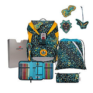 DerDieDas ErgoFlex Dino Time Schulrucksack Set von DDD