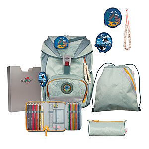 DerDieDas ErgoFlex ECO Grey Planet Schulranzenset von DDD