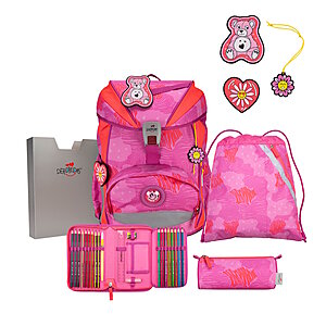 DerDieDas ErgoFlex Roses Schulrucksack Set von DDD