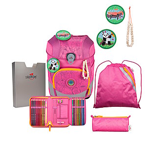 DerDieDas ErgoFlex Tiny ECO Pink Planet Schulranzenset von DDD