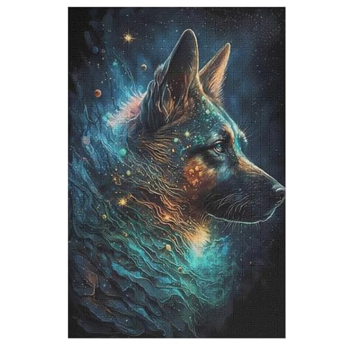 Puzzles Für Erwachsene Und Kinder, Berger allemand -Puzzle, 1000 Teile, Kreative Holzpuzzles, Geschenke 1000 PCS Puzzles Für Erwachsene Und Kinder, Berger allemand -Puzzle, 1000 Teile, Kreative Holzpuzzles, Geschenke 1000 PCS von DDFRTYY