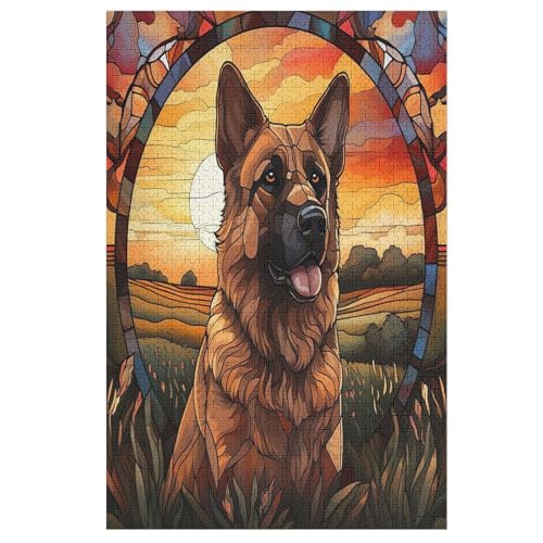 Puzzle Für Erwachsene, 1000 Teile, Berger allemand, Holzpuzzle, Geburtstagsgeschenke, Puzzle Wanddekoration 1000 PCS Puzzle Für Erwachsene, 1000 Teile, Berger allemand, Holzpuzzle, Geburtstagsgeschenke, Puzzle Wanddekoration 1000 PCS von DDGAAGG