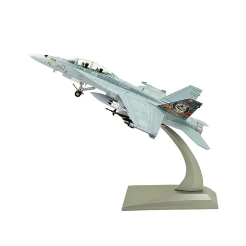 Ferngesteuertes Flugzeug Für Canadian Air Force F/A-18B Fighter F18B Flugzeugmodelle Spielzeug Display Flugzeug Sammlung Maßstab 1:100 von DDRPAD