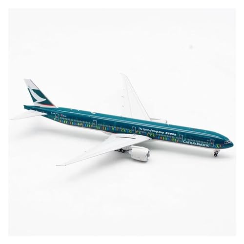 Ferngesteuertes Flugzeug Für Cathay Pacific B777-300ER B-KPB Legierung Flugzeug Modell Sammlung Souvenir Ornamente Display Druckguss Maßstab 1:400 von DDRPAD