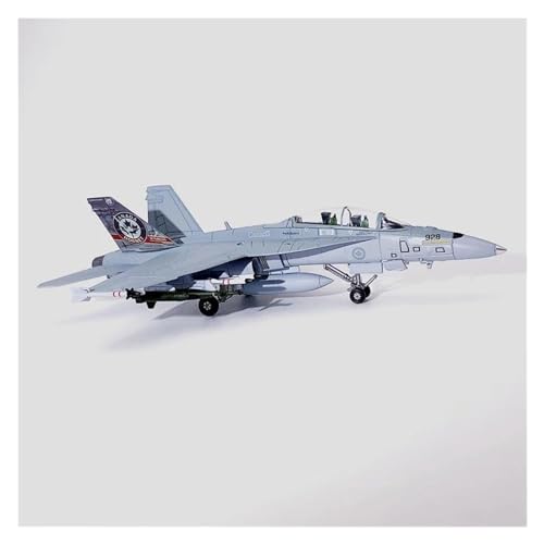 Ferngesteuertes Flugzeug Für F/A-18 Canadian Air Force Maple Leaf Painting Edition F18B Kampfflugzeug Modell Dekoration Souvenir Maßstab 1:100 von DDRPAD