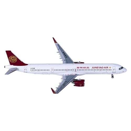 Ferngesteuertes Flugzeug Für Juneyao Airlines A321 A321neo B-322E Flugzeugmodell Legierung Flugzeug Sammlerstück Erwachsene Fans Sammlerstück 1/400 von DDRPAD