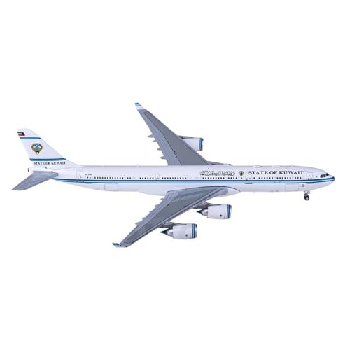 Ferngesteuertes Flugzeug Für Kuwait Government A340 A340-500 9K-GBA Flugzeugmodell Legierung Flugzeug Sammlerstück Erwachsene Fans Sammlerstück 1/400 von DDRPAD