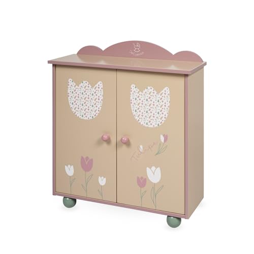 DE CUEVAS TOYS 55274 Holz-Schrank, Rosa, One Size von DE CUEVAS TOYS