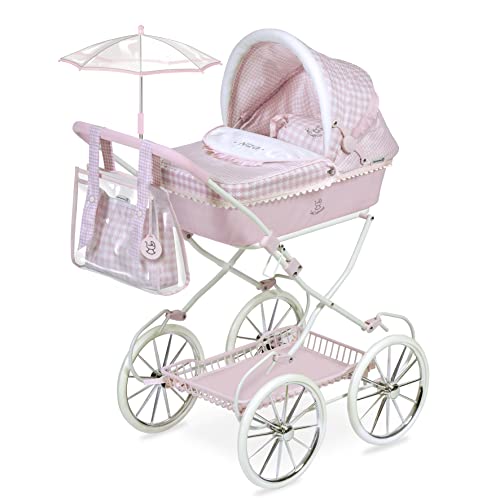 DE CUEVAS TOYS 81046 Puppen und Puppenzubehör, Rosa, 42 x 68 x 81 cm von DE CUEVAS TOYS