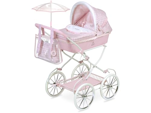 DE CUEVAS TOYS 81046 Jose Cuevas Puppen und Puppenzubehör, Rosa, 42 x 68 x 81 cm von DE CUEVAS TOYS