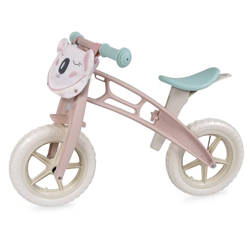 DE CUEVAS TOYS Unisex Jugend Laufrad Koala DeCuevas 30179 Kinderfahrrad, Rosa und Blau, Large von DE CUEVAS TOYS