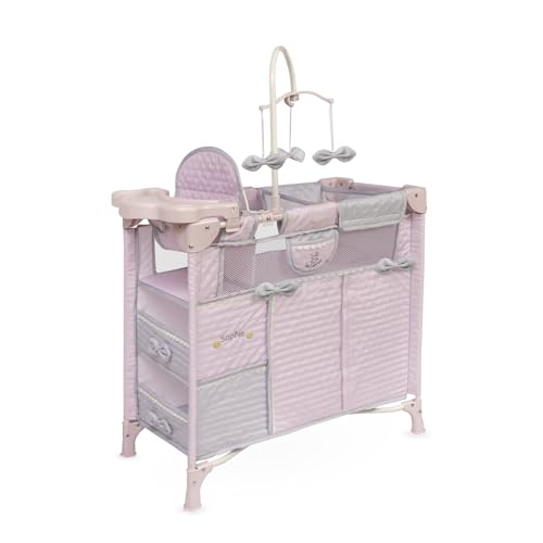 Wickelschrank für Puppen Sophie faltbar mit Zubehör von DeCuevas 53075 Wickelschrank für Puppen Sophie faltbar mit Zubehör von DeCuevas 53075 von DE CUEVAS TOYS