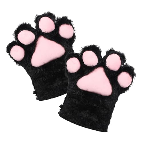 DEARMAMY 1 Paar Bärenklauen Handschuhe Cosplay Katzenpfoten Fäustlinge Süße Handschuhe Katzenpfoten Handschuhe Requisite Dekorative Katzenpfoten Handschuhe Cosplay Katzenklauen von DEARMAMY