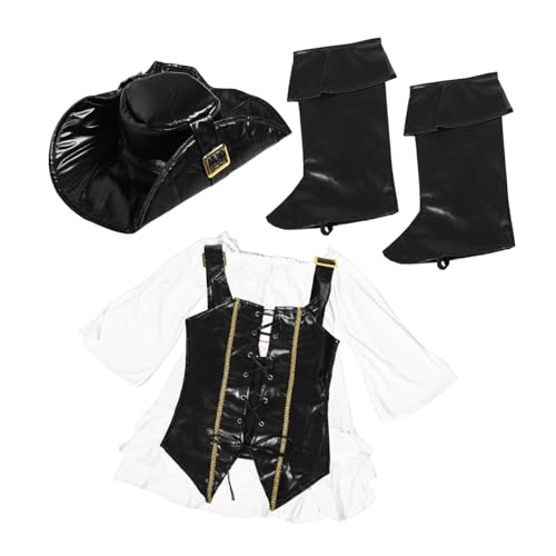 DEARMAMY 1 Satz Piratenkostüm Mädchen Kleidung Kleid Outfits Langarm Kleid Kostüme Mädchen Kleid 'S Place Kleidung Halloween Club Outfit Polyester von DEARMAMY