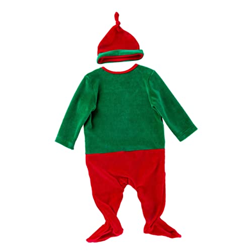 DEARMAMY 1 Satz -Weihnachtskleidung neugeborener weihnachtsspielanzug -Weihnachtsfoto-Stütze weihnachts outfit weihnachtskleidung -Cartoon-Overall -Overall Green von DEARMAMY