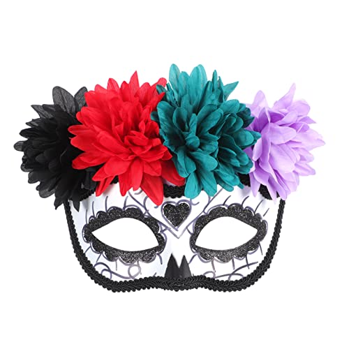 DEARMAMY 1 Stück Masquerade Dekorative Maske Halloween Karneval Maske Ornament von DEARMAMY