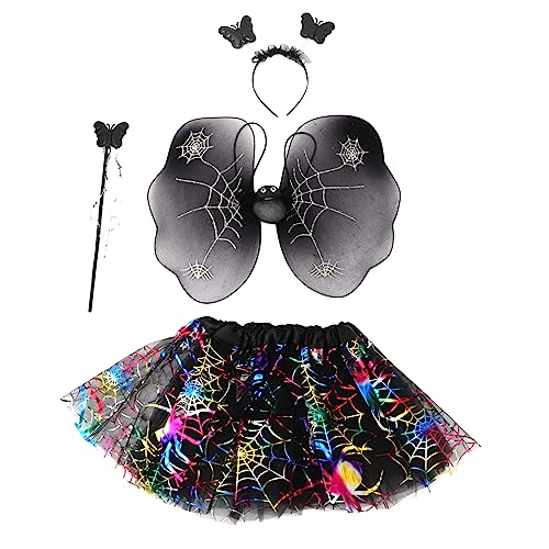 DEARMAMY 16 Stk Halloween- -Kleid halloween costume halloween kleidung halloween klamotten Cosplay costume costume Feenstab für Halloween Tutu-Rock Bühnenkleid Party-Requisite Stoff von DEARMAMY