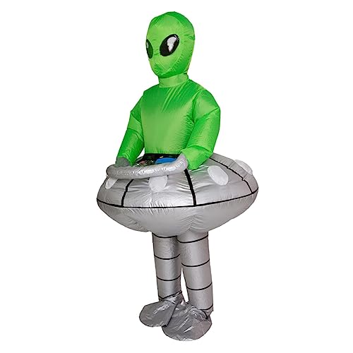 DEARMAMY 1Stk außerirdischer aufblasbarer Anzug Ganzkörperkostüme Performance Kleidung inflatable alien costume aufblasbar Performance-Kleidung Partyzubehör von DEARMAMY