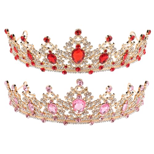 DEARMAMY 2 Stück Kinderhaarband Strass Verziertes Haarband Glitzernde Stirnbänder Für Mädchen Prinzessinnenkronen Für Mädchen Sie Kronen Krone Für Legierung DEARMAMY 2 Stück Kinderhaarband Strass Verziertes Haarband Glitzernde Stirnbänder Für Mädchen Prinzessinnenkronen Für Mädchen Sie Kronen Krone Für Legierung von DEARMAMY